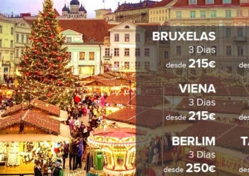 Mercados de Natal 2021 - Desde 215€